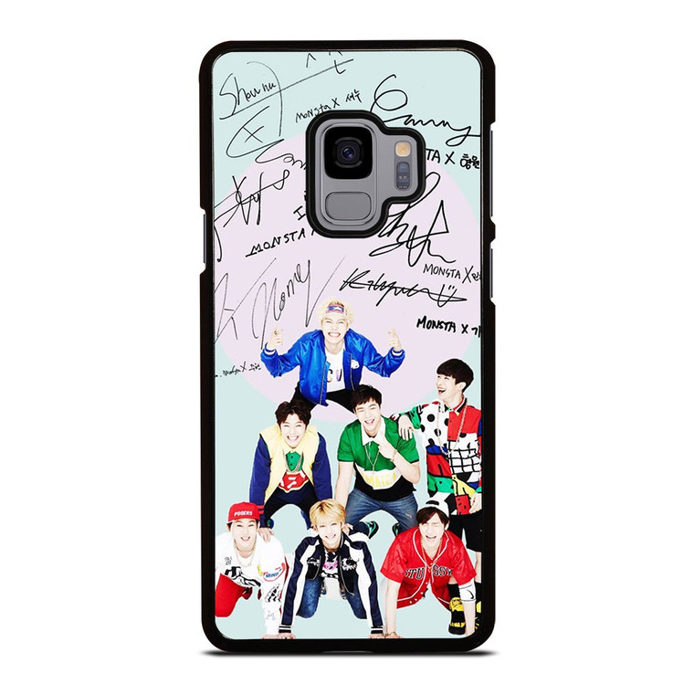 MONSTA X K POP SIGNATURE Samsung Galaxy S9 Case Cover