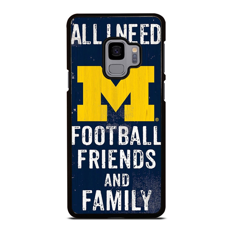 MICHIGAN WOLVERINES FOOTBALL QUOTES Samsung Galaxy S9 Case Cover
