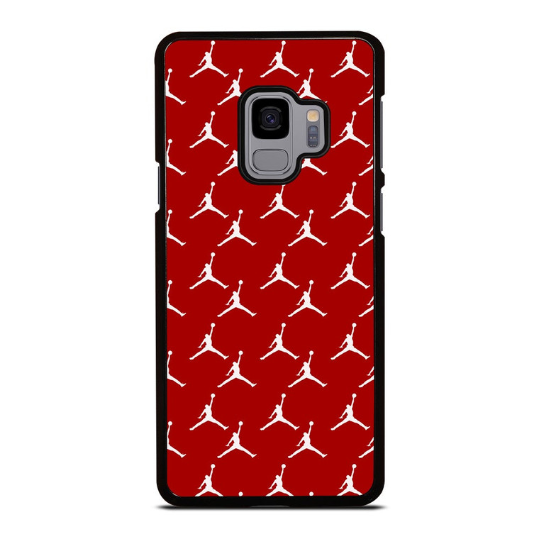 MICHAEL JORDAN SYMBOL RED PATTERN Samsung Galaxy S9 Case Cover