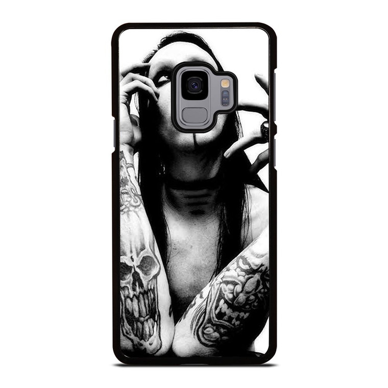 MARILYN MANSON  TATTOO Samsung Galaxy S9 Case Cover