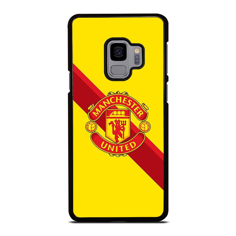 MANCHESTER UNITED FOOTBALL CLUB LOGO Samsung Galaxy S9 Case Cover