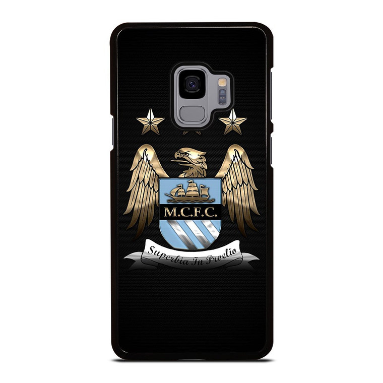 MANCHESTER CITY LOGO 2 Samsung Galaxy S9 Case Cover