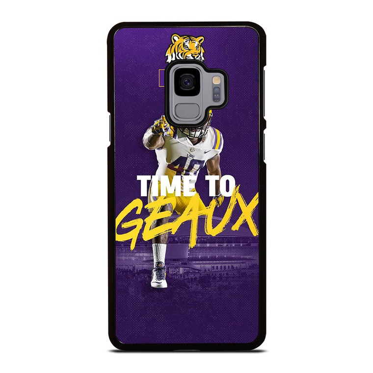 LSU TIGERS TIME TO GEAUX Samsung Galaxy S9 Case Cover