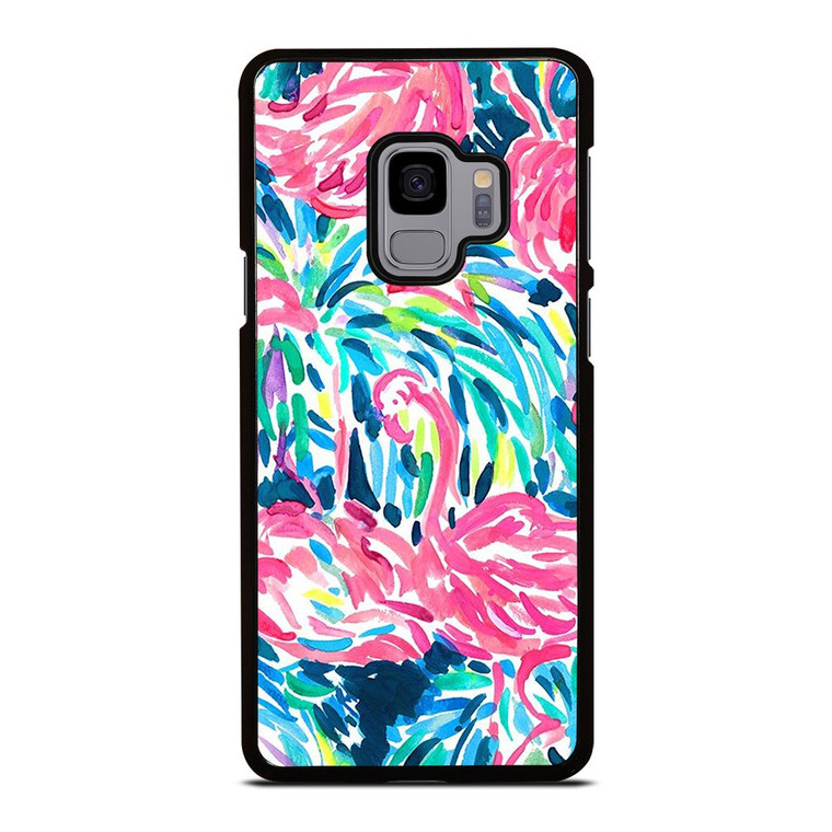LILLY PULITZER FLAMINGO Samsung Galaxy S9 Case Cover LILLY PULITZER FLAMINGO Samsung Galaxy S9 Case Cover