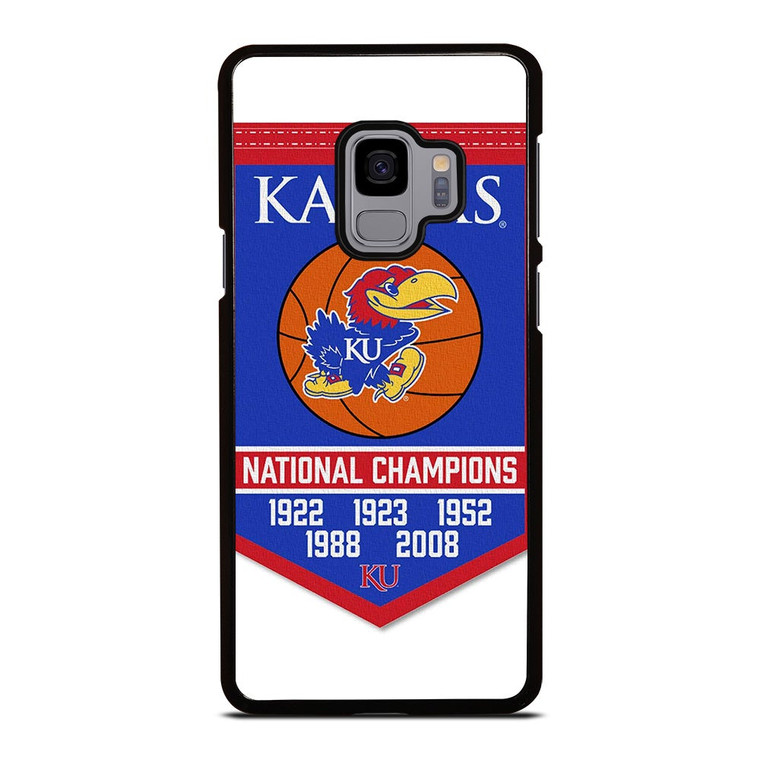 KANSAS JAYHAWKS UNIVERSITY BASKETBALL Samsung Galaxy S9 Case Cover