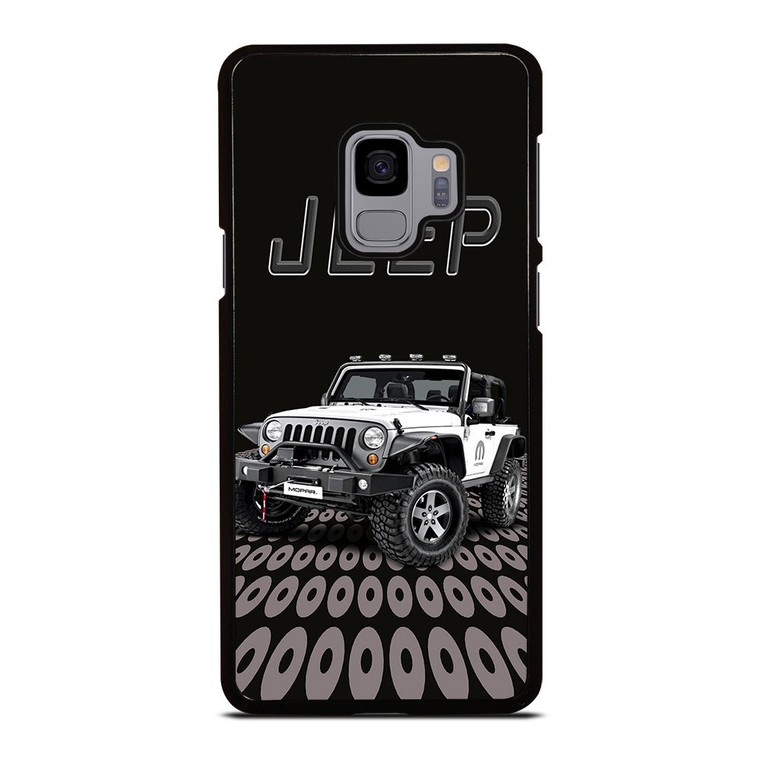 JEEP WHITE CAR Samsung Galaxy S9 Case Cover