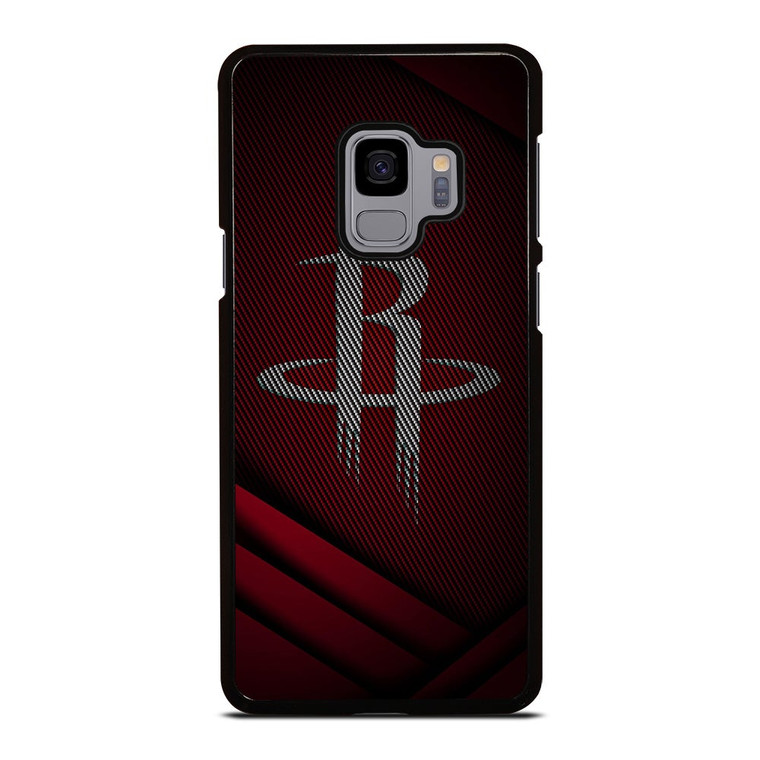 HOUSTON ROCKETS CARBON LOGO Samsung Galaxy S9 Case Cover