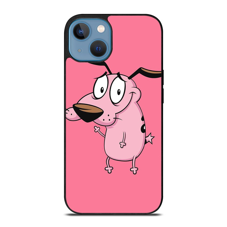 COURAGE THE COWARDLY DOG CARTOON iPhone 13 Case Cover