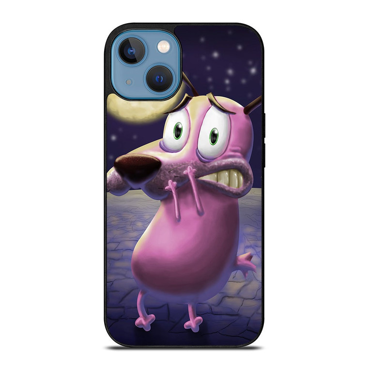 COURAGE THE COWARDLY DOG ART 2 iPhone 13 Case Cover