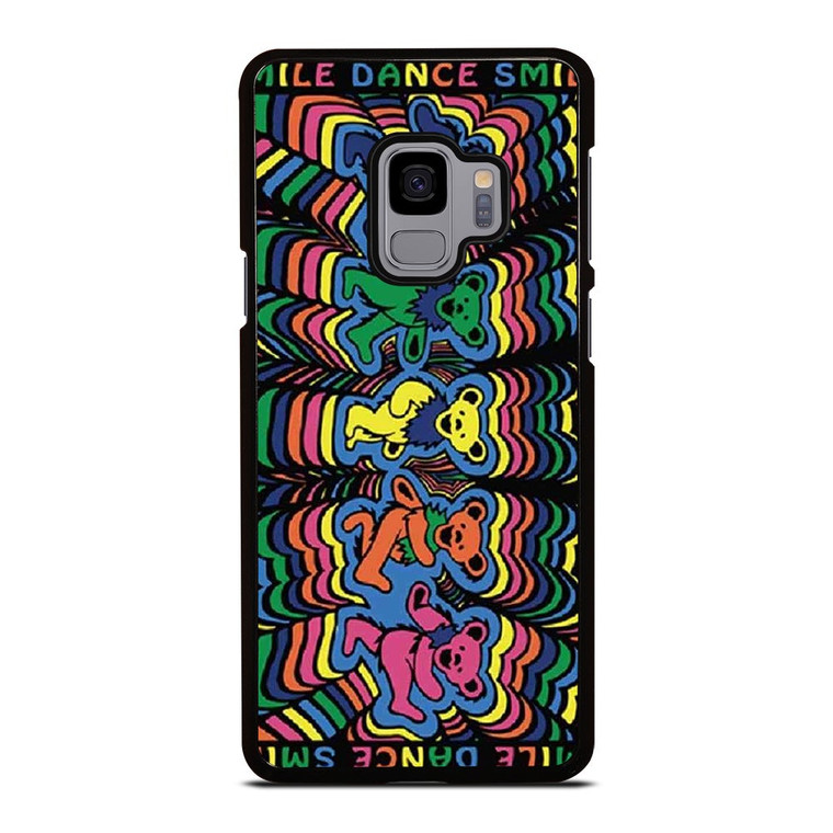 GRATEFUL DEAD SMILE DANCING BEARS Samsung Galaxy S9 Case Cover