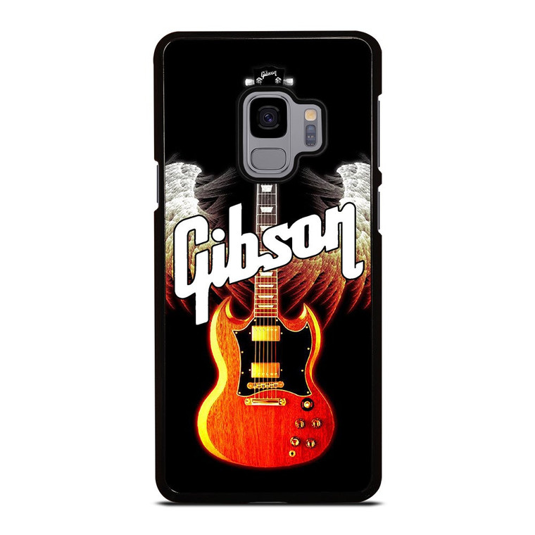 GIBSON GUITAR WINGS LOGO Samsung Galaxy S9 Case Cover