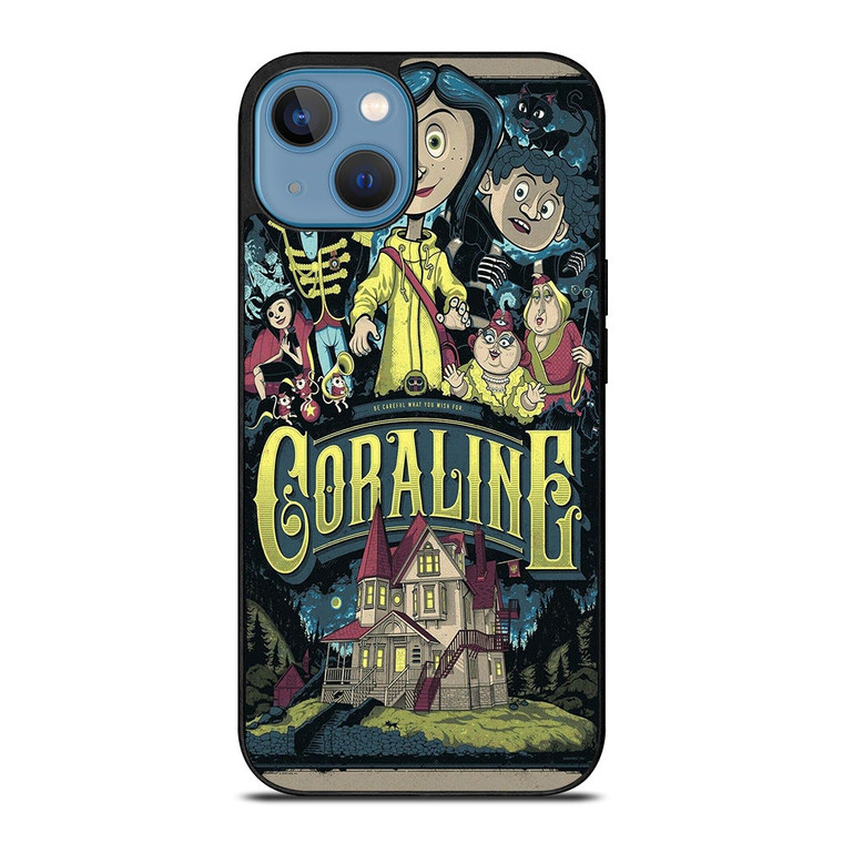 CORALINE CARTOON iPhone 13 Case Cover