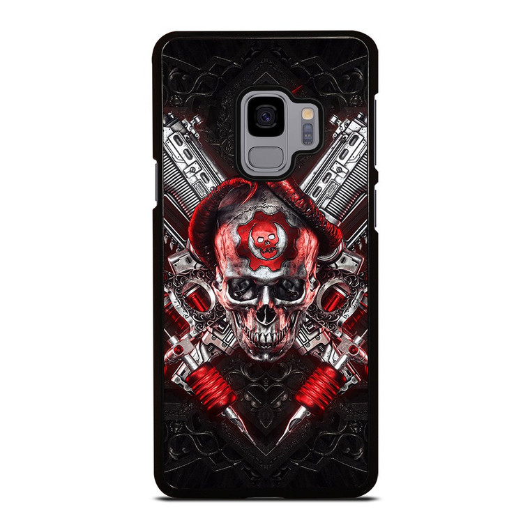 GEARS OF WAR ENGINE SKULL Samsung Galaxy S9 Case Cover
