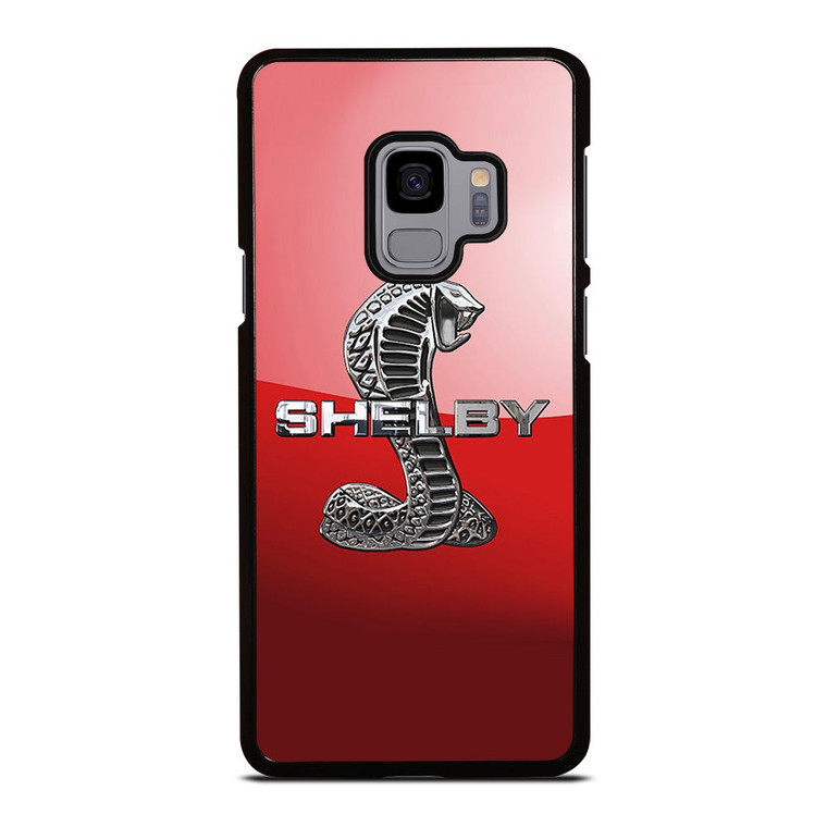 FORD MUSTANG SHELBY COBRA RED LOGO Samsung Galaxy S9 Case Cover