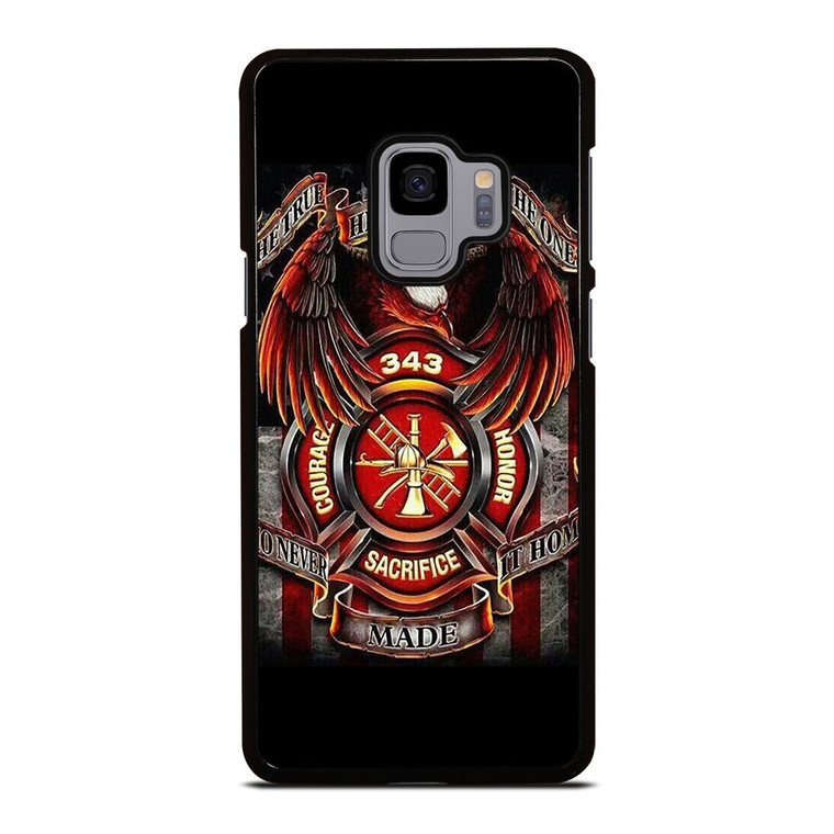 FIREFIGHTER FIREMAN HEROES Samsung Galaxy S9 Case Cover