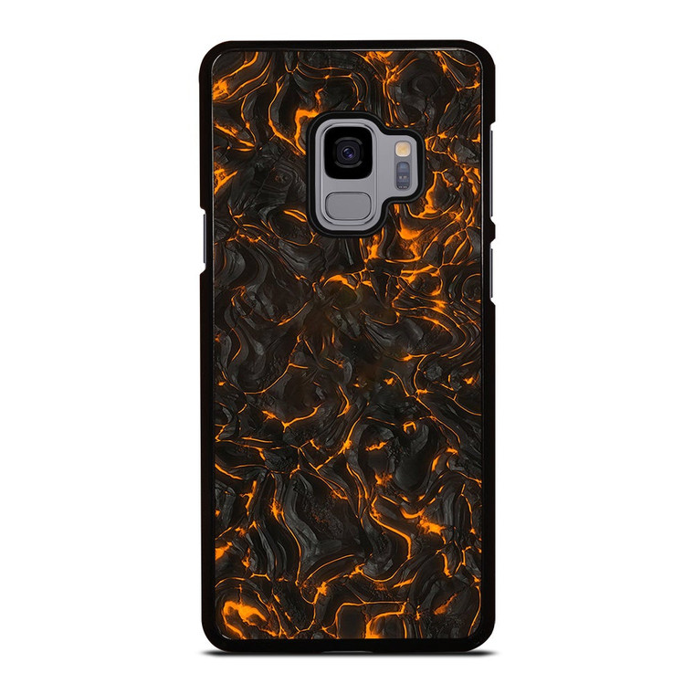 FIRE AND LAVA TEXTURES Samsung Galaxy S9 Case Cover