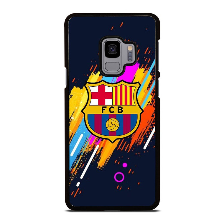 FC BARCELONA ART LOGO Samsung Galaxy S9 Case Cover
