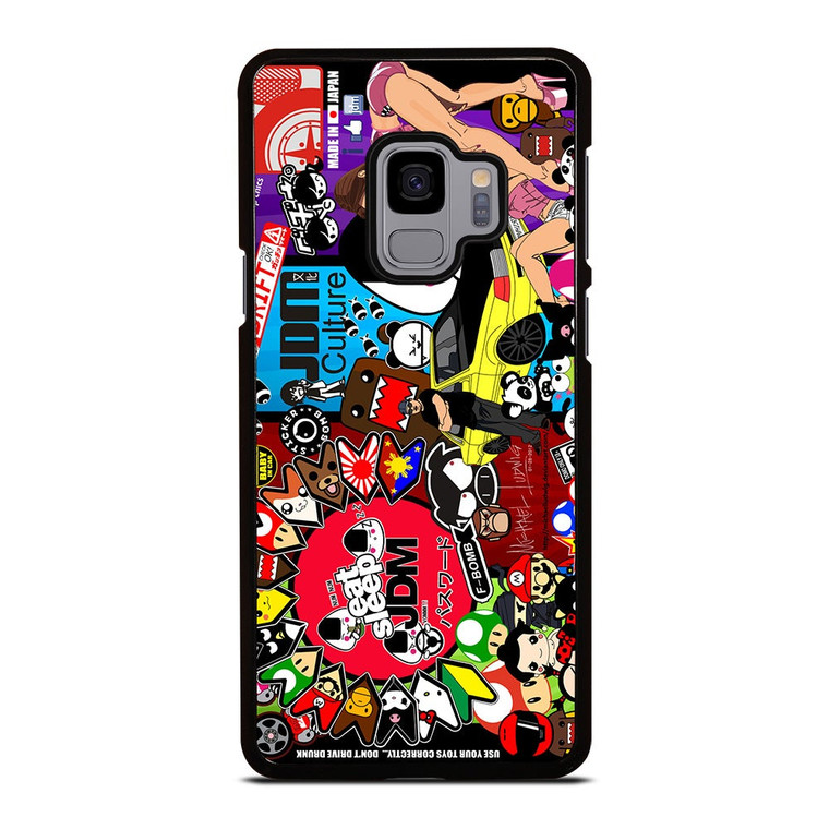 EAT SLEEP JDM COLLAGE Samsung Galaxy S9 Case Cover