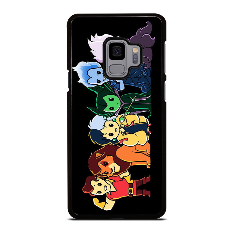 DISNEY VILLAINS CHIBI Samsung Galaxy S9 Case Cover