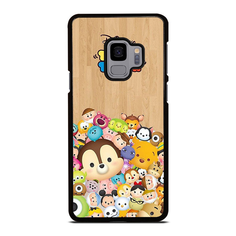 DISNEY TSUM TSUM WOODEN Samsung Galaxy S9 Case Cover