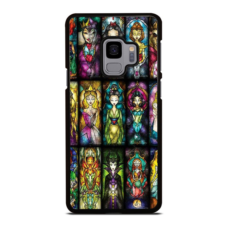 DISNEY PRINCESS STAINED GLASS Samsung Galaxy S9 Case Cover