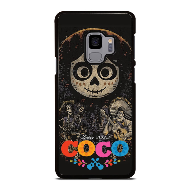 DISNEY COCO FACE ART Samsung Galaxy S9 Case Cover