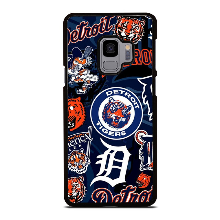 DETROIT TIGERS BASEBALL COLLAGE Samsung Galaxy S9 Case Cover