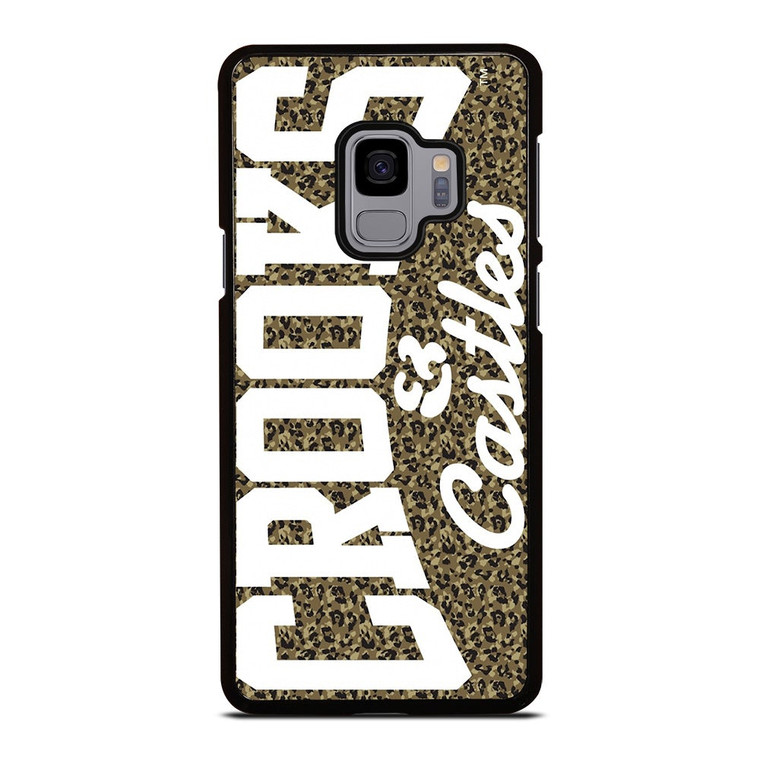 CROOKS AND CASTLES LEOPARD SKIN Samsung Galaxy S9 Case Cover