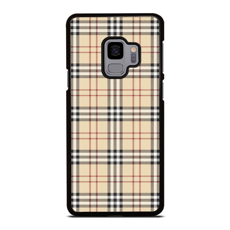 CREAM TARTAN PATTERN Samsung Galaxy S9 Case Cover