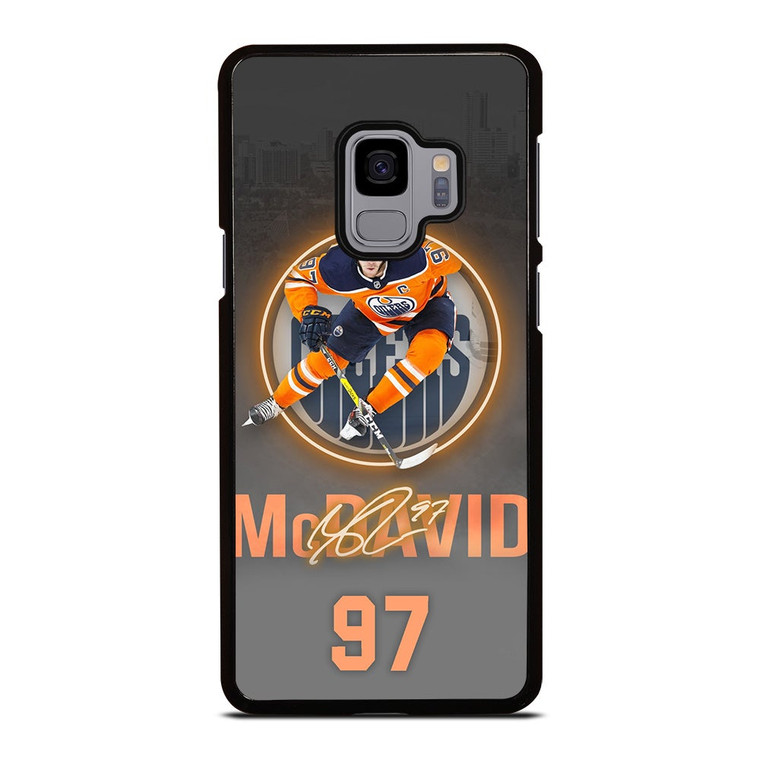 CONNOR MCDAVID EDMONTON OILERS PLAYER Samsung Galaxy S9 Case Cover
