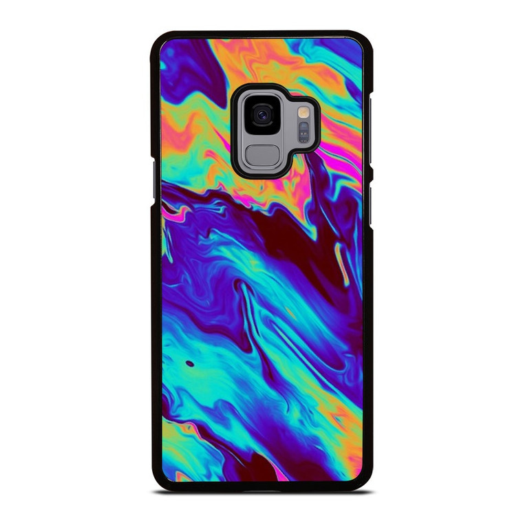 COLORFUL CHROME LIQUID Samsung Galaxy S9 Case Cover
