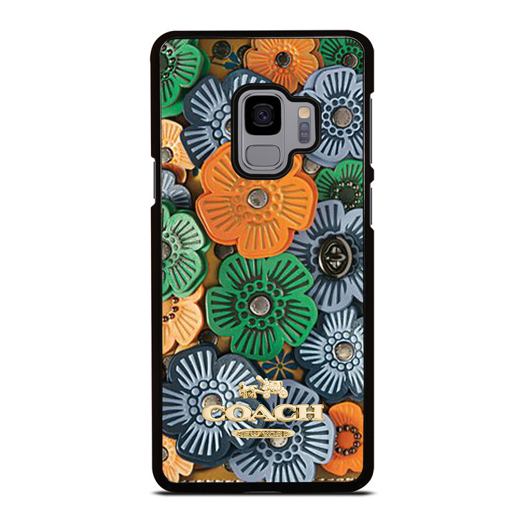 COACH NEW YORK TEA ROSE Samsung Galaxy S9 Case Cover COACH NEW YORK TEA ROSE Samsung Galaxy S9 Case Cover