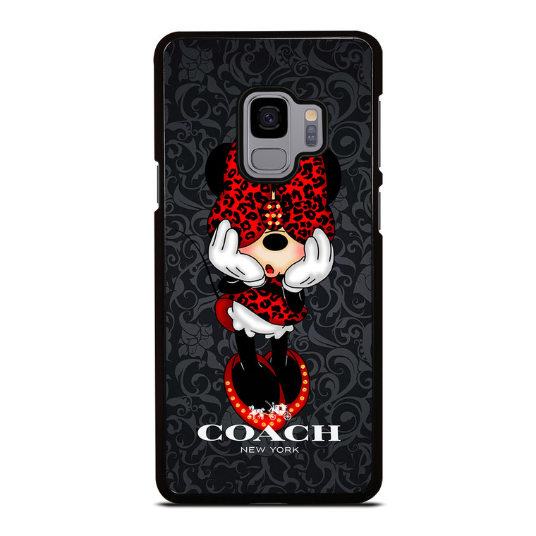 COACH MINNIE MOUSE CARTOON Samsung Galaxy S9 Case Cover