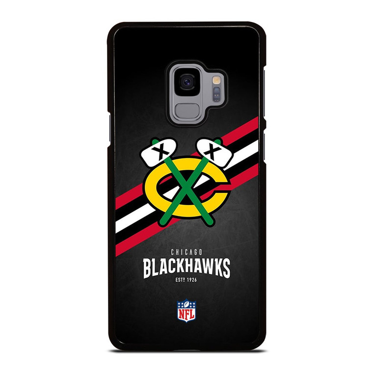 CHICAGO BLACKHAWKS NFL SYMBOL Samsung Galaxy S9 Case Cover