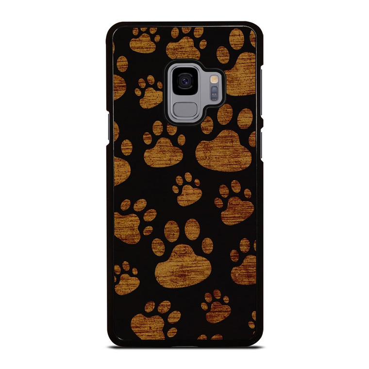CAT FOOTPRINTS PATTERN Samsung Galaxy S9 Case Cover