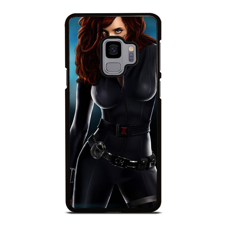 BLACK WIDOW AVENGERS SEXY Samsung Galaxy S9 Case Cover