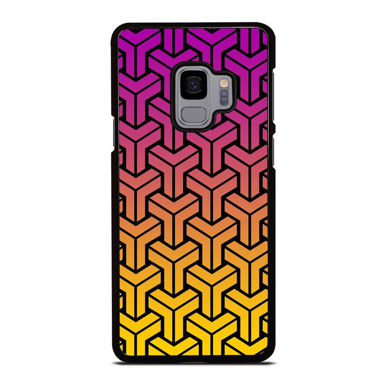 BLACK MAMBA YELLOW PURPLE PATTERN Samsung Galaxy S9 Case Cover