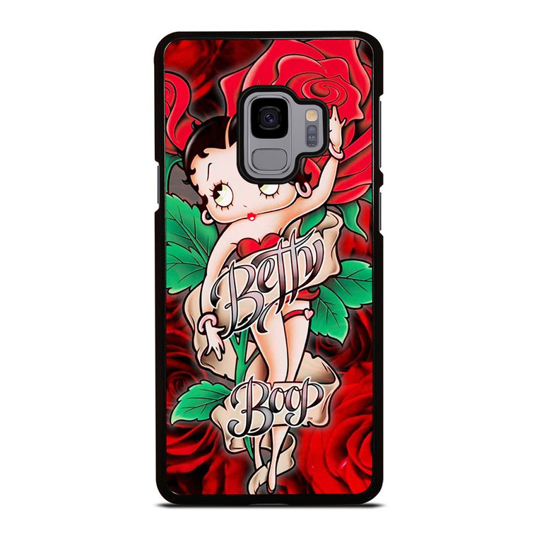 BETTY BOOP FLORAL Samsung Galaxy S9 Case Cover