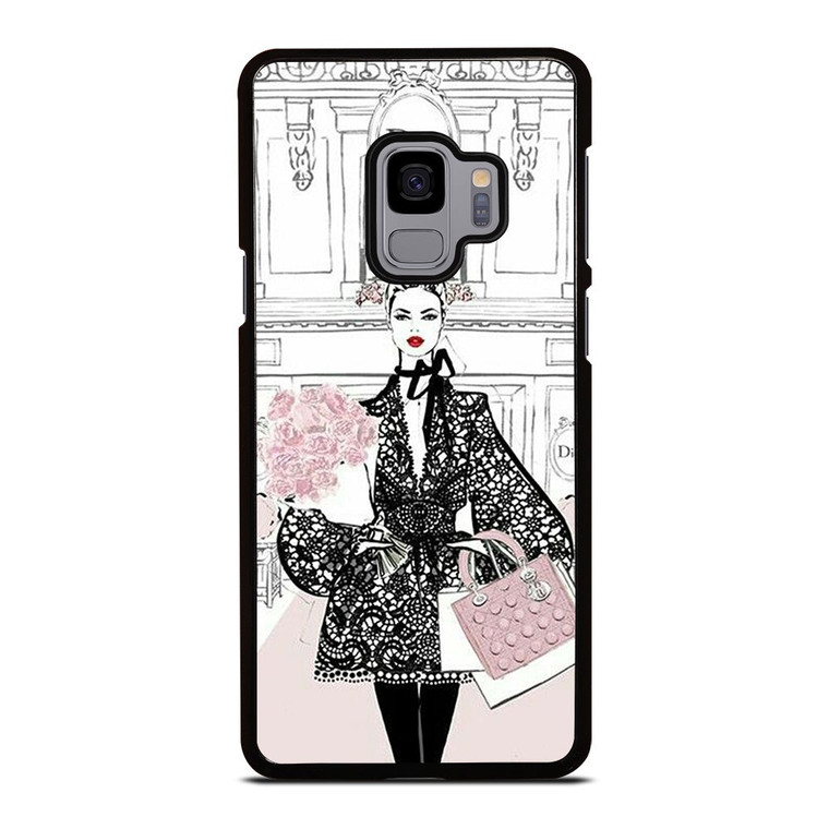BEAUTY FASHION MEGAN HESS Samsung Galaxy S9 Case Cover