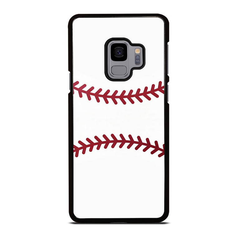 BASEBALL RED STITCHING Samsung Galaxy S9 Case Cover
