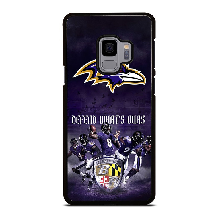 BALTIMORE RAVENS FOOTBALL TEAM Samsung Galaxy S9 Case Cover BALTIMORE RAVENS FOOTBALL TEAM Samsung Galaxy S9 Case Cover