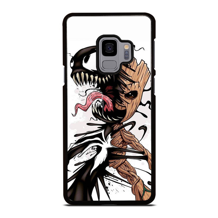 BABY GROOT AND VENOM Samsung Galaxy S9 Case Cover