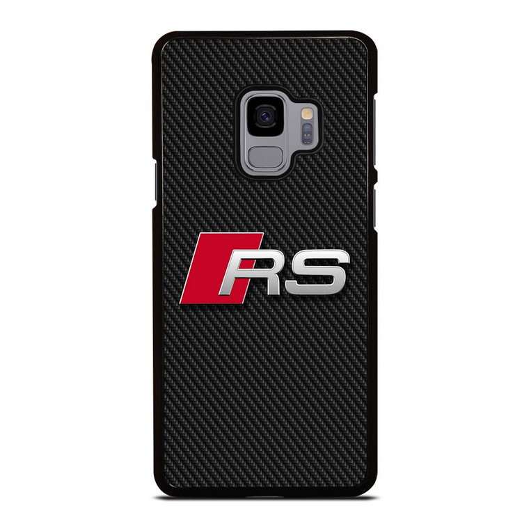 AUDI RS CARBON LOGO Samsung Galaxy S9 Case Cover