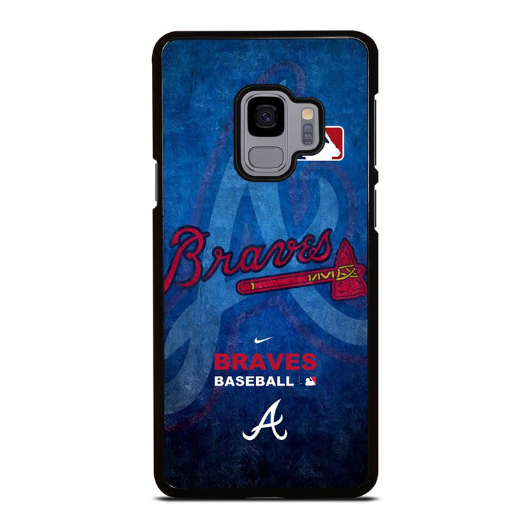 ATLANTA BRAVES LOGO MLB Samsung Galaxy S9 Case Cover