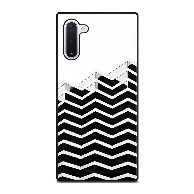 ZIG ZAG HALF PATTERN Samsung Galaxy Note 10 Case Cover