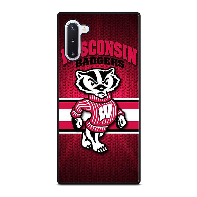 WISCONSIN BADGER FOOTBALL LOGO 2 Samsung Galaxy Note 10 Case Cover