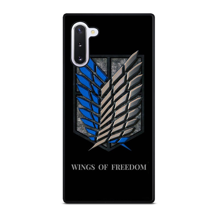 WINGS OF FREEDOM AOT Samsung Galaxy Note 10 Case Cover