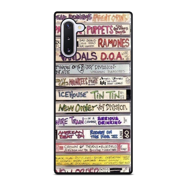 VINTAGE CASETTE COLLAGE 2 Samsung Galaxy Note 10 Case Cover