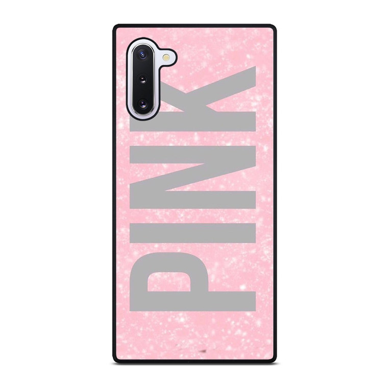 VICTORIA'S SECRET PINK SPARKLE LOGO Samsung Galaxy Note 10 Case Cover