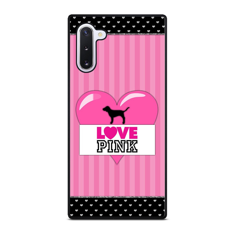 VICTORIA'S SECRET PINK LOVE Samsung Galaxy Note 10 Case Cover